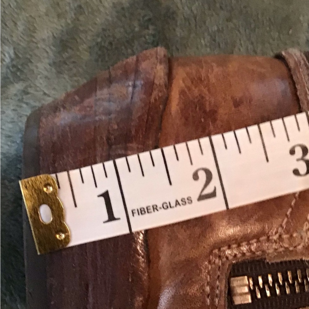Bed Stu Rustic Brown Leather Heeled Boots - Picture 13 of 15